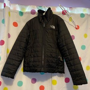 Girls 7/8 The North Face Mossbud swirl jacket